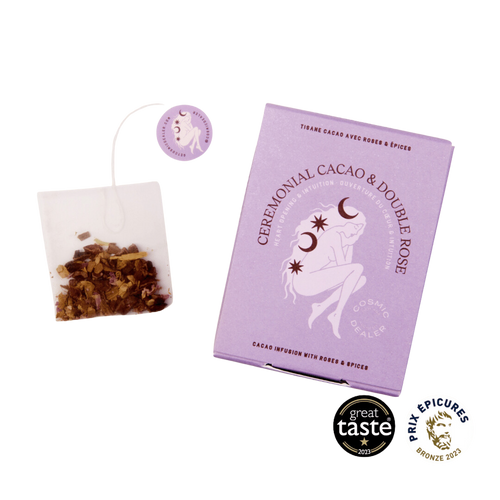 Box of 12 Tea Bags: Intuition - Cocoa & Double Rose