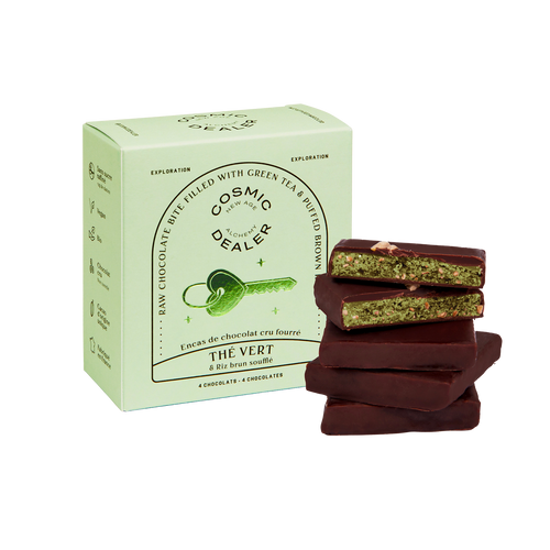 Box of 4 Nut Butter Chocolates - Genmaicha