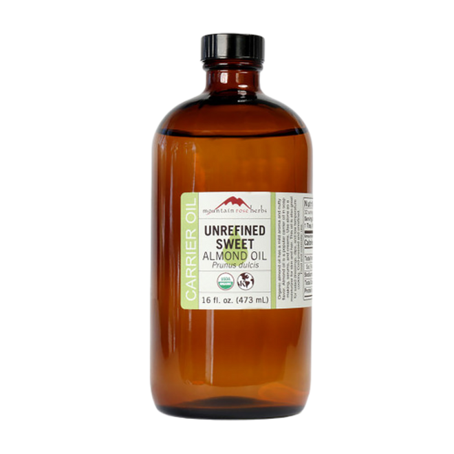 Almond Unrefined Sweet Oil  4oz