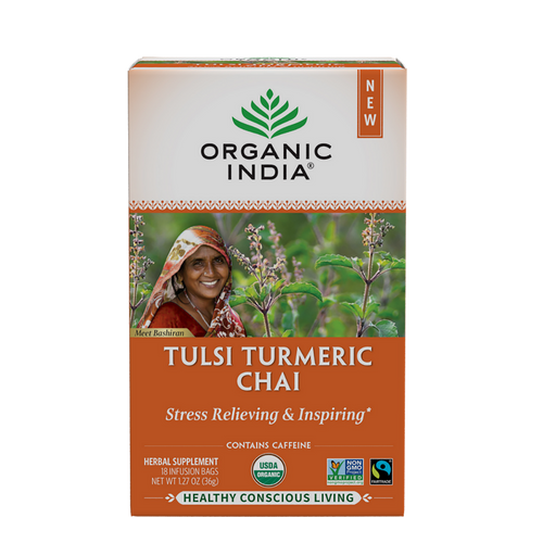 Tulsi Turmeric Chai Tea