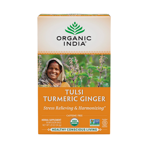 Tulsi Turmeric Ginger Tea