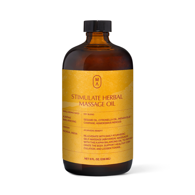 Stimulate Herbal Massage Oil